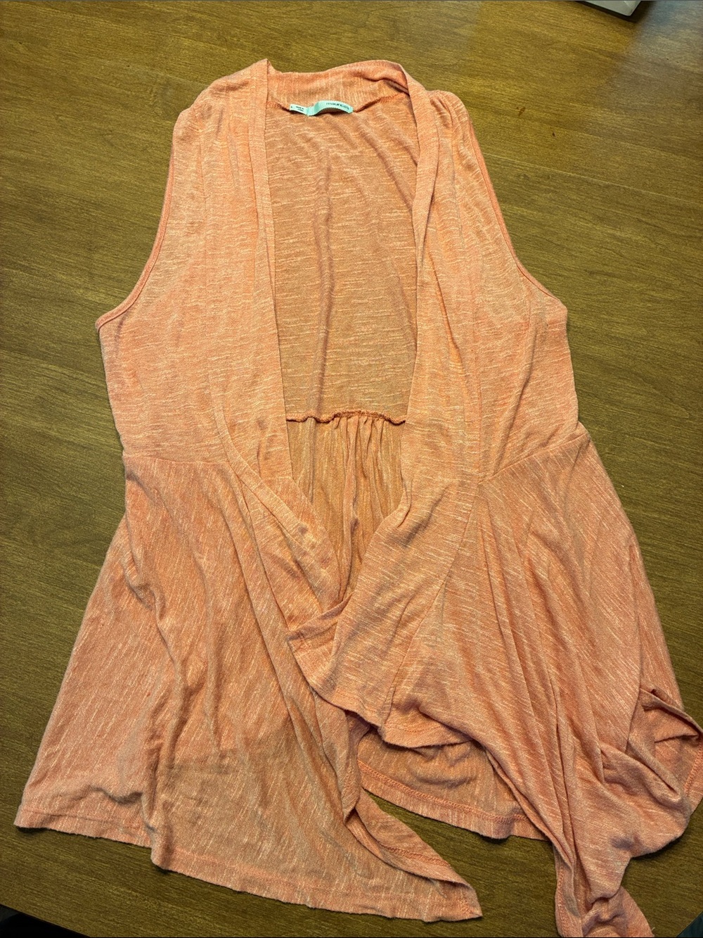Maurices Coral Open-Front Lightweight Vest